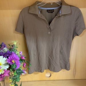 Super cute equestrian style polo